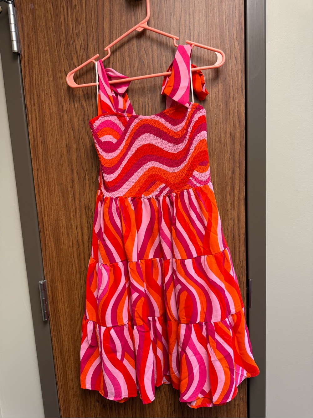 UMGEE PINK AND ORANGE SWIRL
DRESS